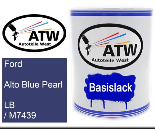 Ford, Alto Blue Pearl, LB / M7439: 1L Lackdose, von ATW Autoteile West.